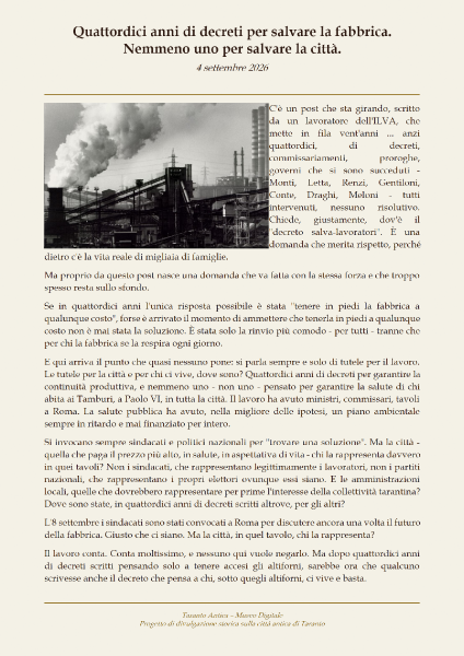 Scheda Decreti su Decreti