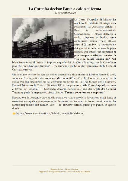 Scheda La Corte ha Deciso