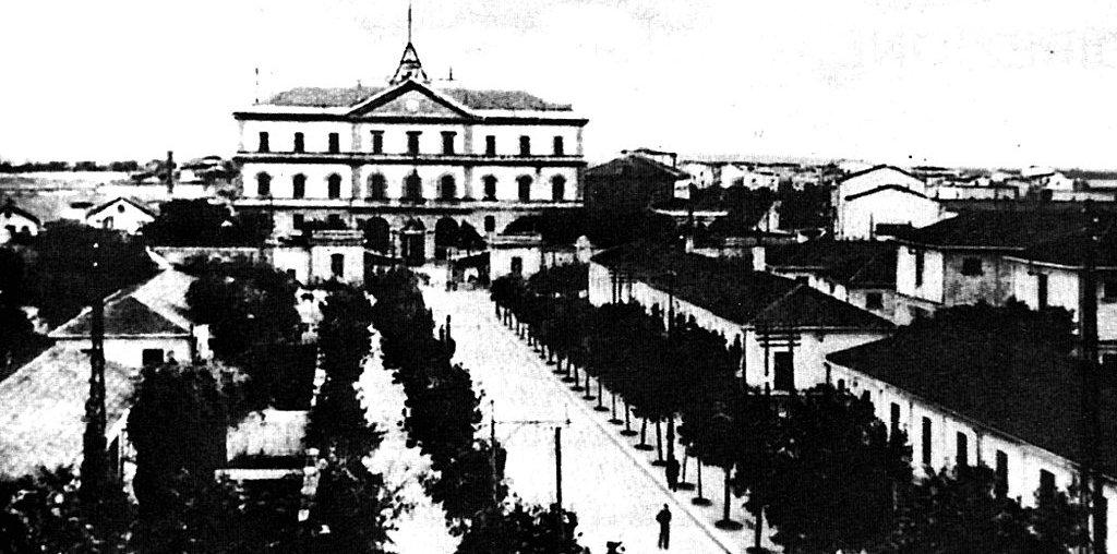 1902 ARSENALE INGRESSO DALL'ALTO cut